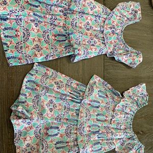 Girls Size 4T “Genuine Kids” Off Shoulder Romper